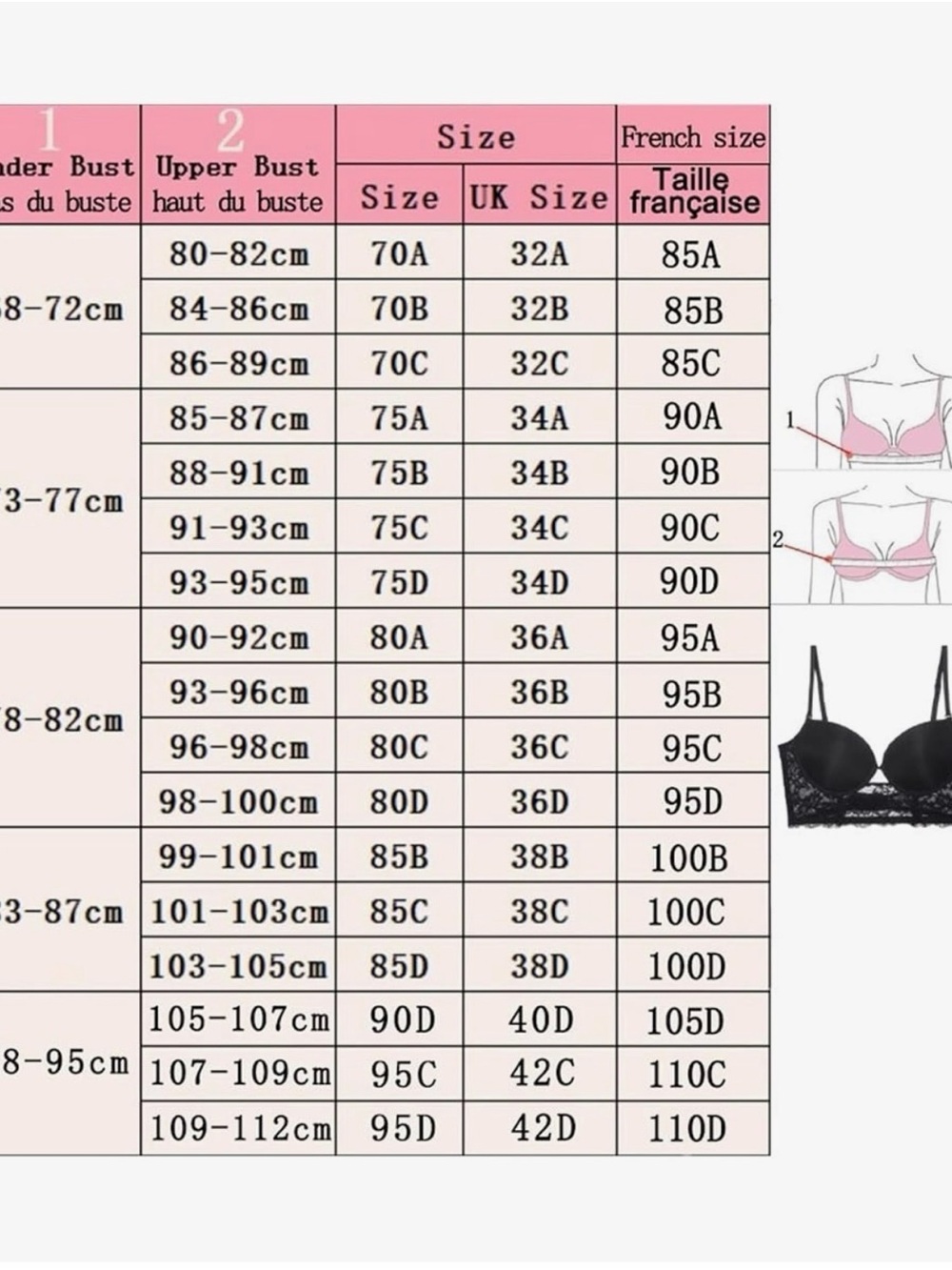 NEW ! Low back bra - Picture 7 of 11